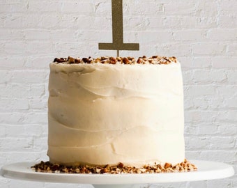 Adorno para tarta con números, cumpleaños o aniversario