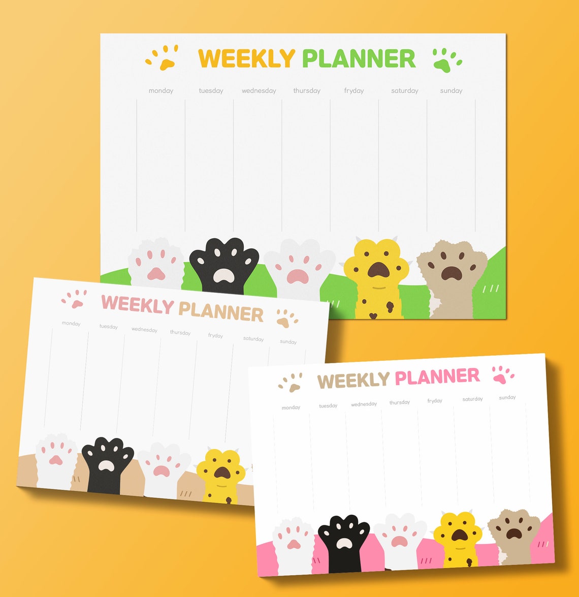 Printable Weekly Planner Nursery Weekly Planner Animal Etsy printable-weekly-planner-nursery-weekly-planner-animal-etsy