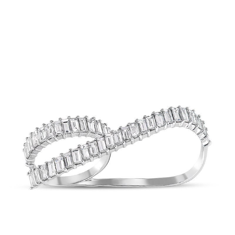 Double Finger Ring - Etsy