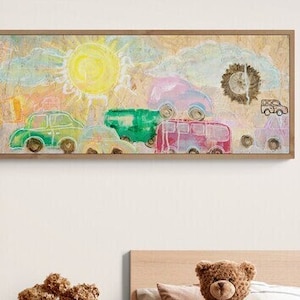 Jewish Baby Gift | Child Wall Art | Hebrew Blessing | Torah Verses | Giclée Paper Print