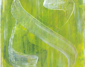 modern Jewish Wall Art, quality paper print of original painting, acrylic on canvas