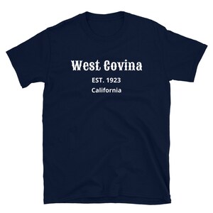 West Covina/Série estabelecida/Camiseta unissex de manga curta