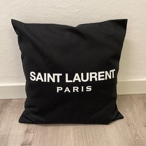 Yves Saint Laurent Chain-Link Leather Headband w/ Tags
