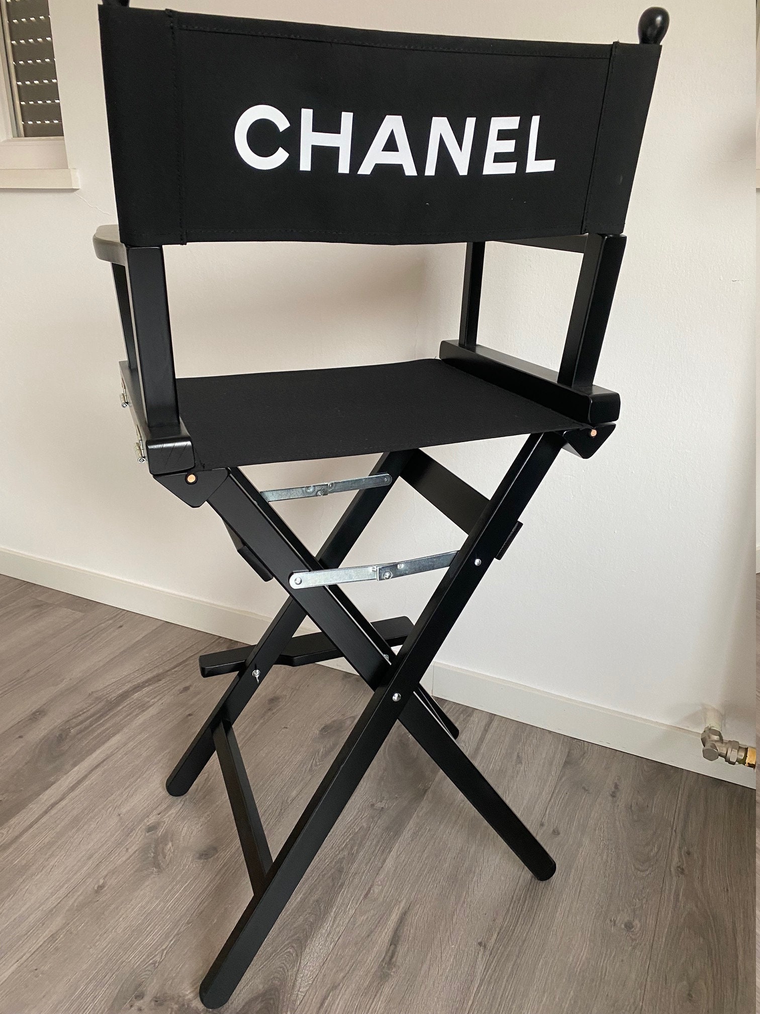 CHANEL Vintage Directors Folding Chair Dust Bag Etsy