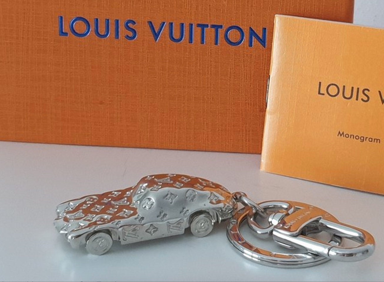 Genuine Louis Vuitton Gold Keychain-bagcharm With Box -  India