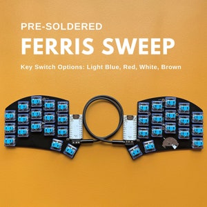 Fully-Assembled Ferris Sweep Low Profile Split Keyboard