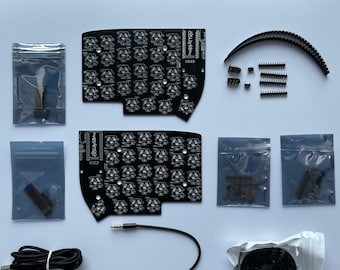 Lily58 Pro (Lily 58) MX PG1511 / Kailh Choc PG1350 Hotswap Split Ergonomic Mechanical Keyboard PCB