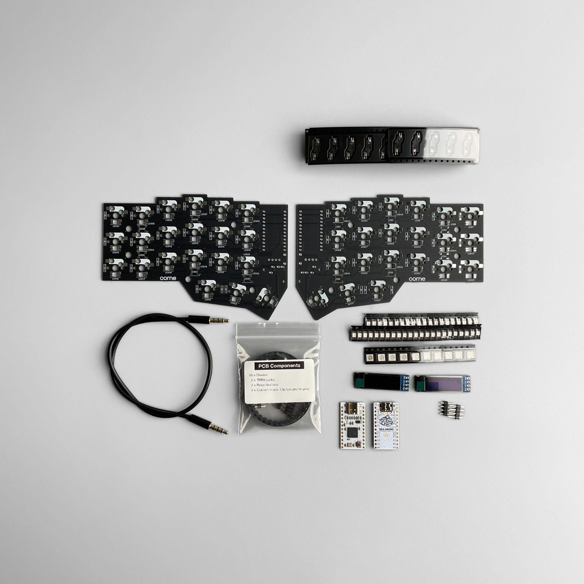 Crkbd V3 (corne Keyboard) MX Hotswap DIY Mechanical Ergonomic