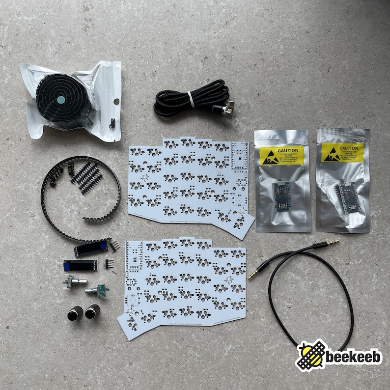 Sofle v2 Split Ergonomic DIY Mechanical Keyboard Kit - Thumbnail 2