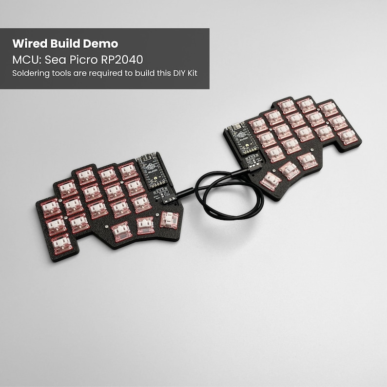 Buy Chocofi 36 Keys Kailh Low Profile Choc V1 Mechanical Ergonomic ...