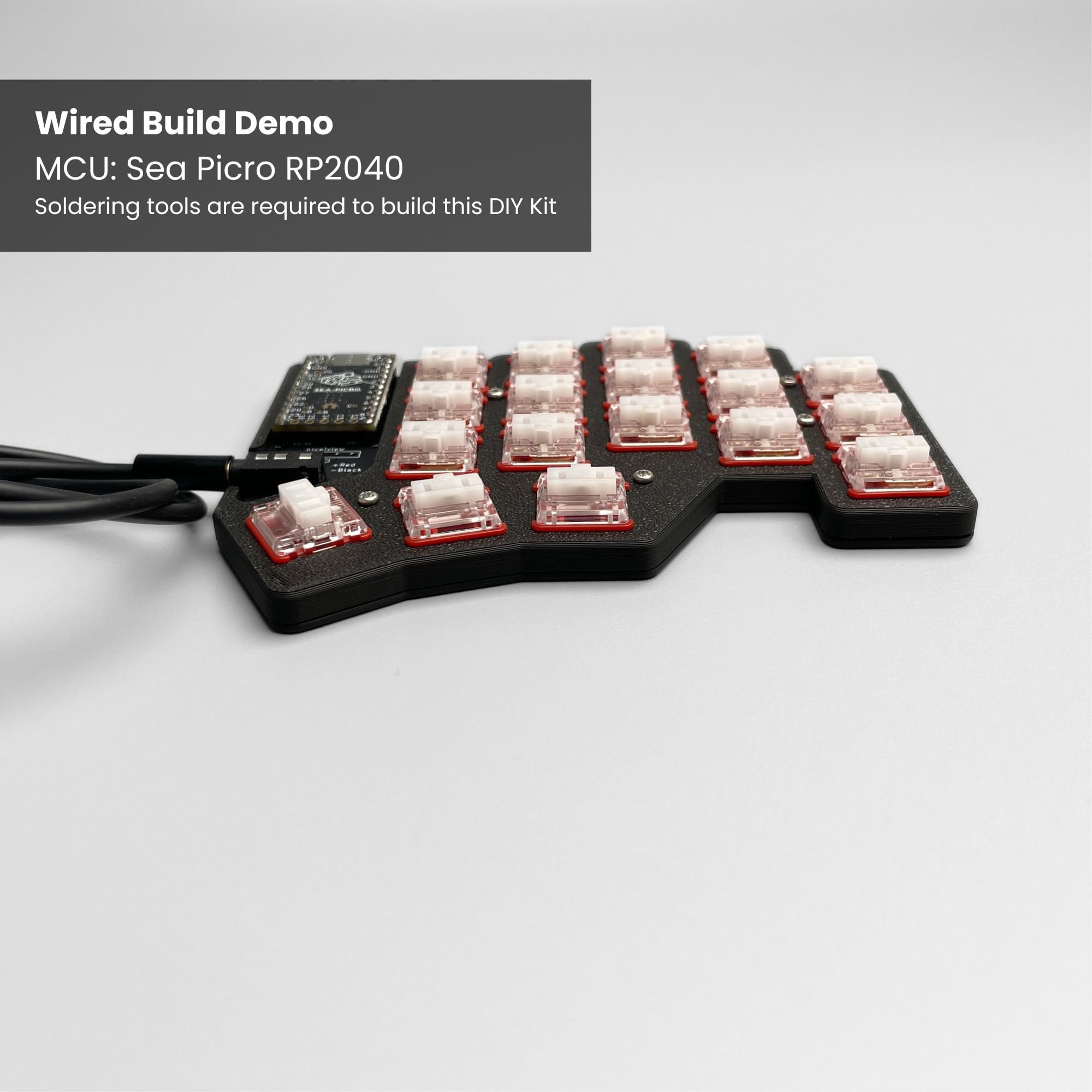 Chocofi 36 Keys Kailh Low Profile Choc V1 Mechanical Ergonomic