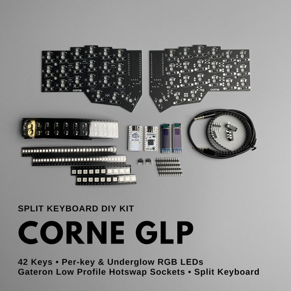 Corne GLP Gateron ロープロファイル DIY メカニカル エルゴノミクス