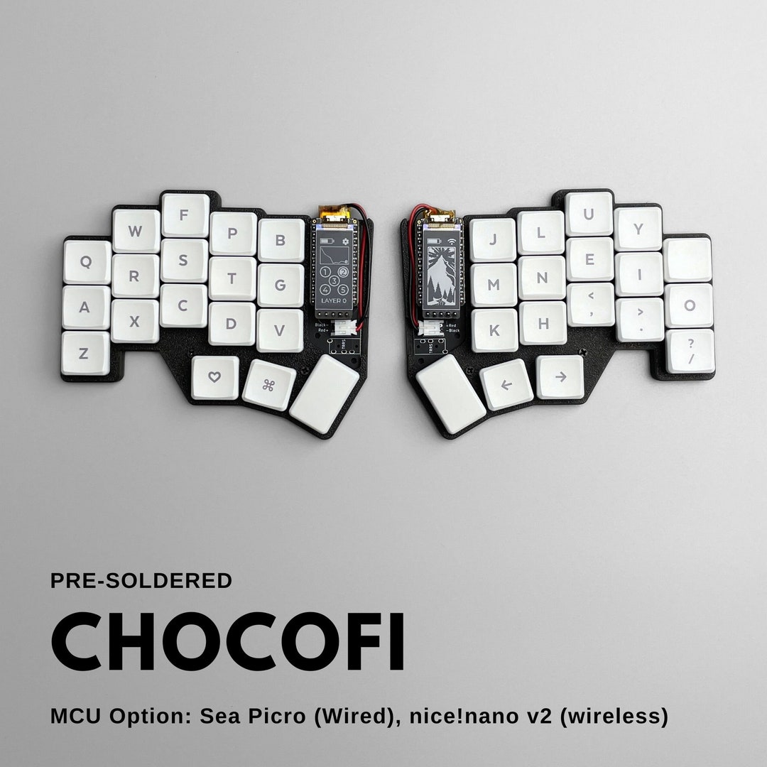 Pre-soldered Chocofi 36 Keys Kailh Low Profile Choc V1