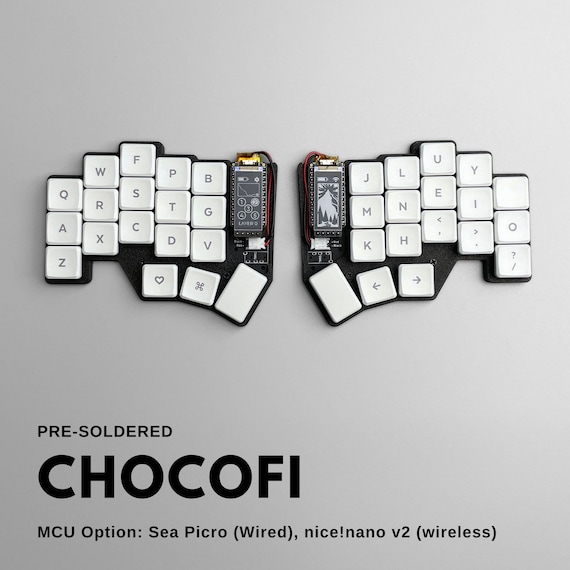 Pre-soldered Chocofi 36 Keys Kailh Low Profile Choc V1 Mechanical