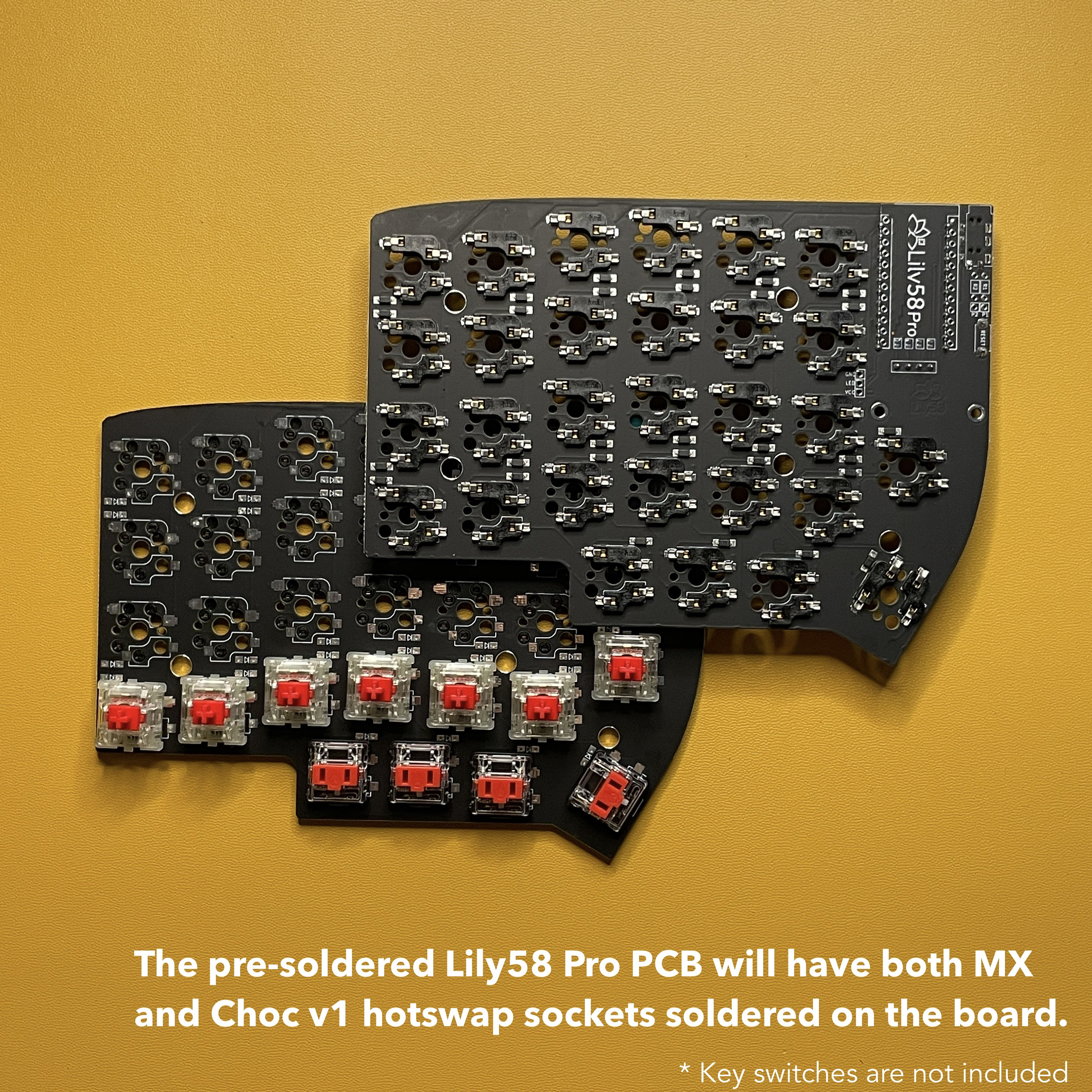 Pre-soldered Lily58 Pro MX / Choc (lily 58 Pro) - Etsy
