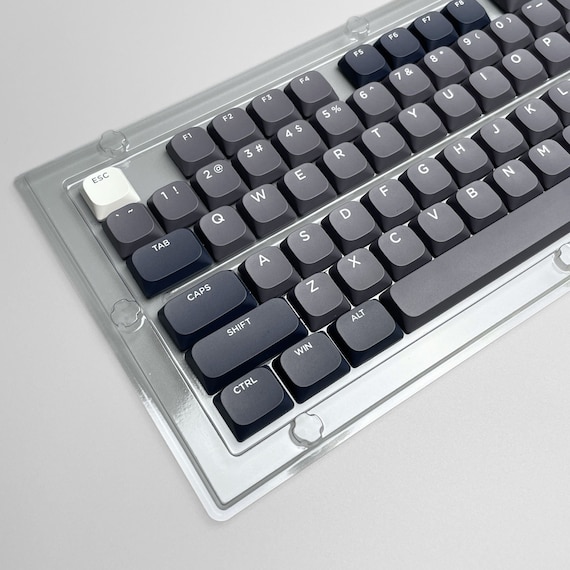 Low Profile PBT Keycap Set With Legends (non-shine Through) for