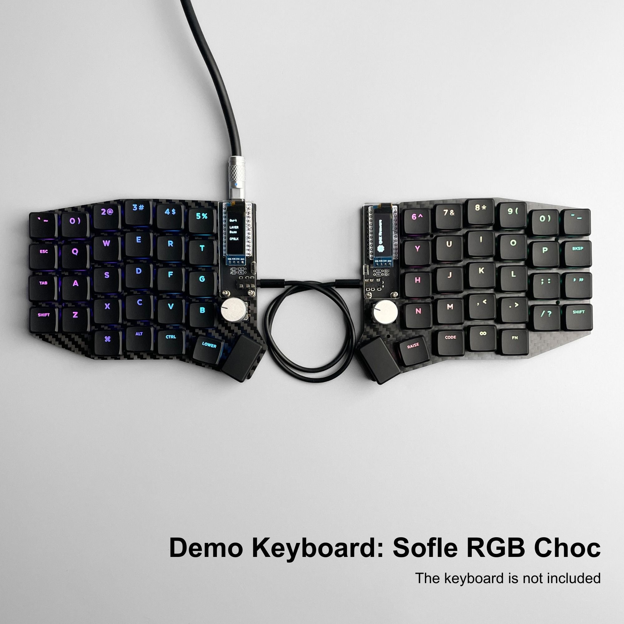 ロープロChoc V1スイッチ対応の交換用キーキャップセット2種が