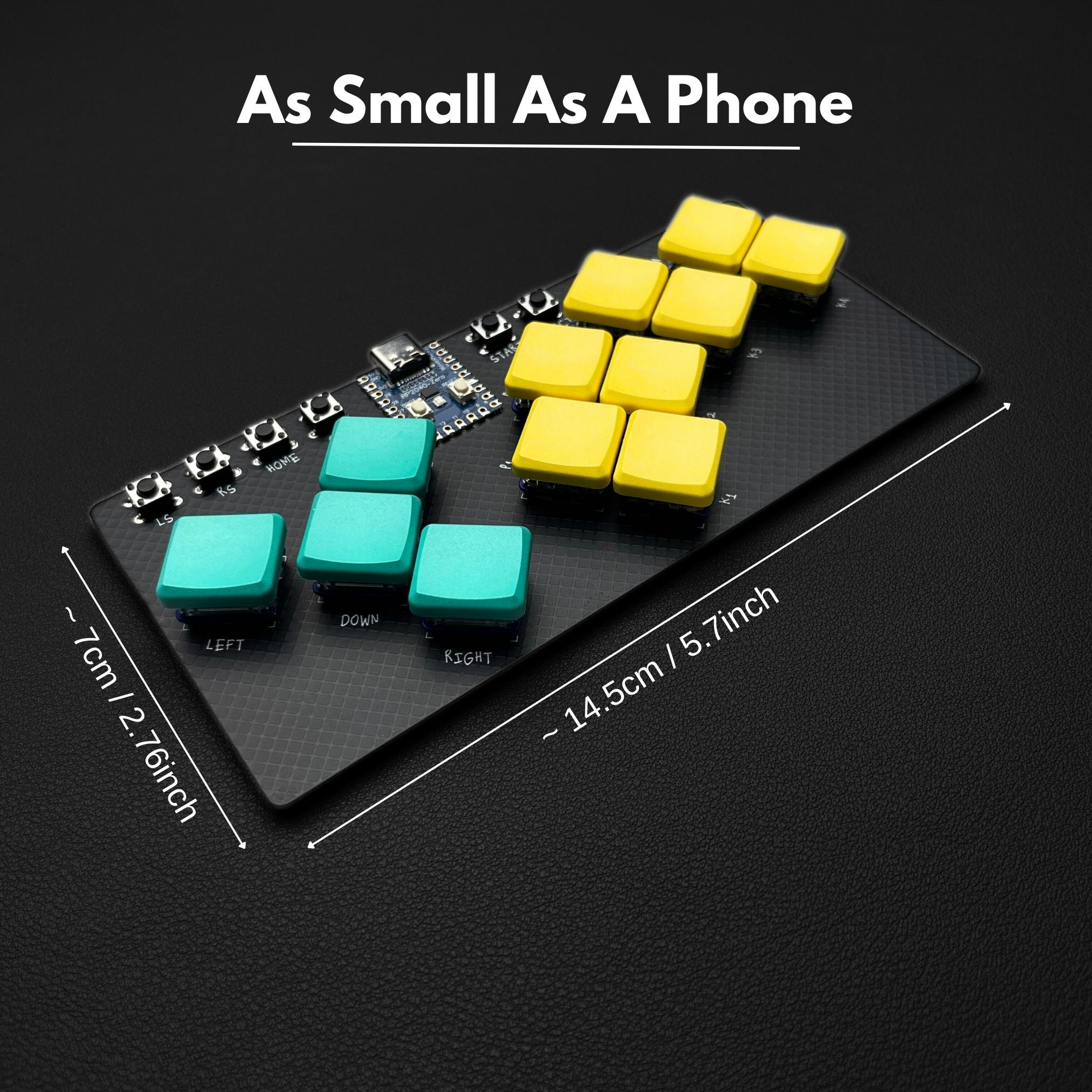 Stress Fight Pad With Rp2040-zero Controller Supports GP2040 Firmware ...