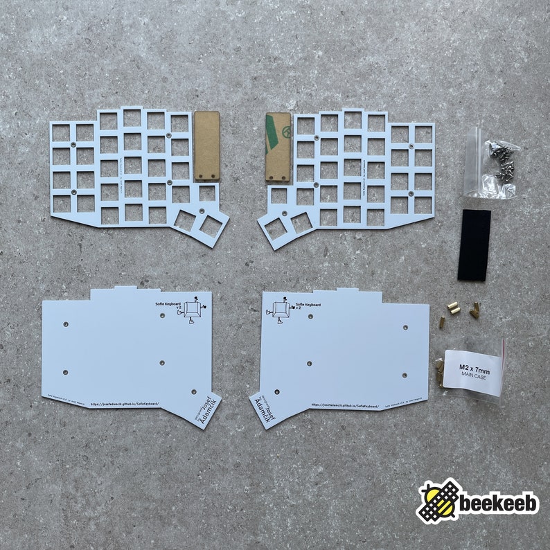 Sofle v2 Split Ergonomic DIY Mechanical Keyboard Kit