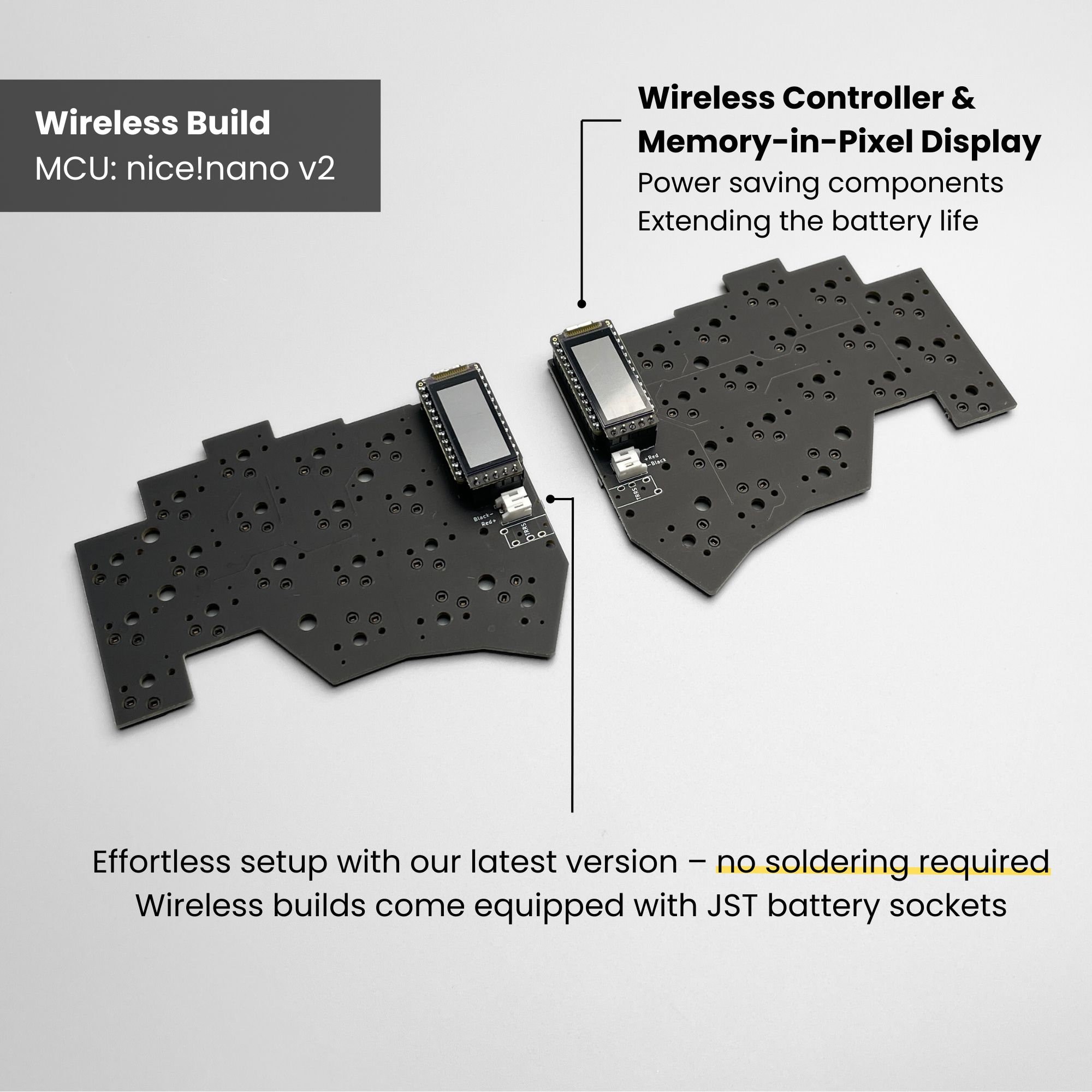 Pre-soldered Chocofi 36 Keys Kailh Low Profile Choc V1 Mechanical