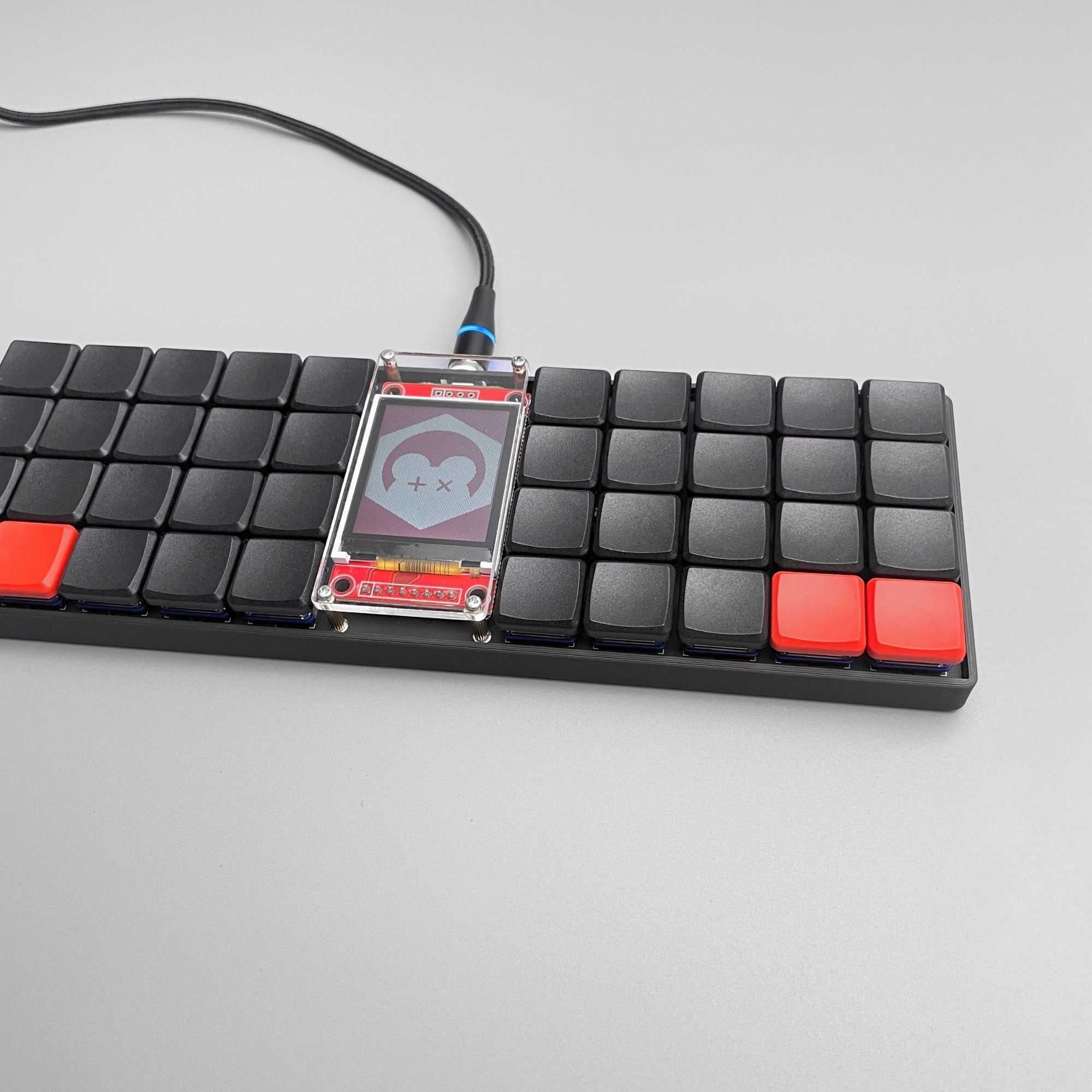 はんだ付け済み / DIY キット keezyboost40 40 キー RP2040 ロー