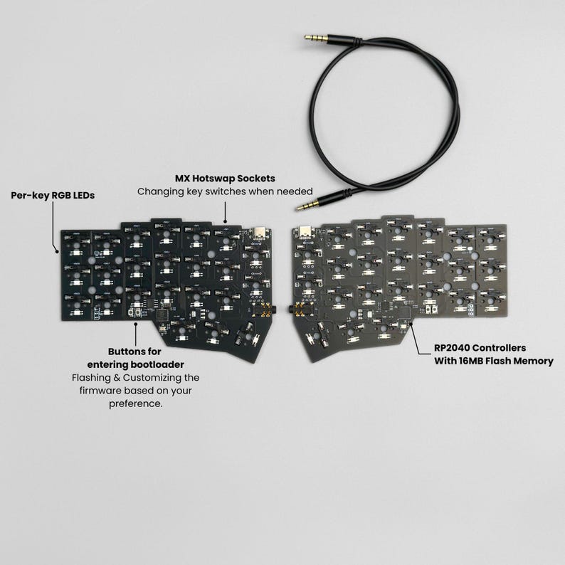 Corne v4.1 MX Wired Split Keyboard