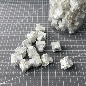 MX Compatible Kailh Box White Clicky Key Switches for Mechanical Gaming Keyboards