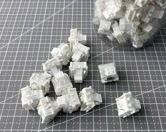 MX Compatible Kailh Box White Clicky Key Switches for Mechanical Gaming Keyboards