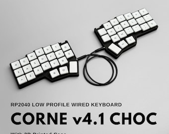 Corne Mini v4 (3x5): MX または Choc - テンティング/チルトキット