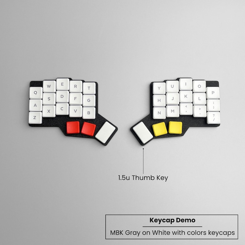 Pre-soldered 3W6HS (Hotswappable 3W6) RP2040 36 keys Low Profile Choc Wired Split Keyboard - Thumbnail 4