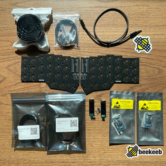 Crkbd V3 (corne Keyboard) Choc / Chocolate Low Profile LP Hotswap