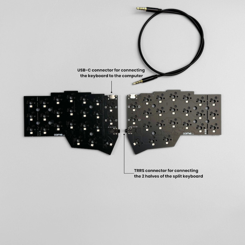 Corne v4.1 MX Wired Split Keyboard - Thumbnail 5