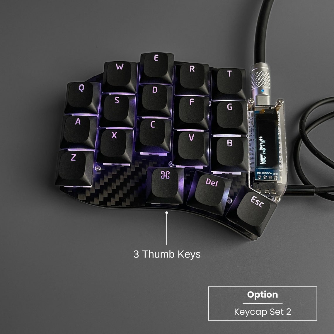 Ready to Use Swoop 36 Keys Keyboards With MX Hotswap and Per-key RGB ...