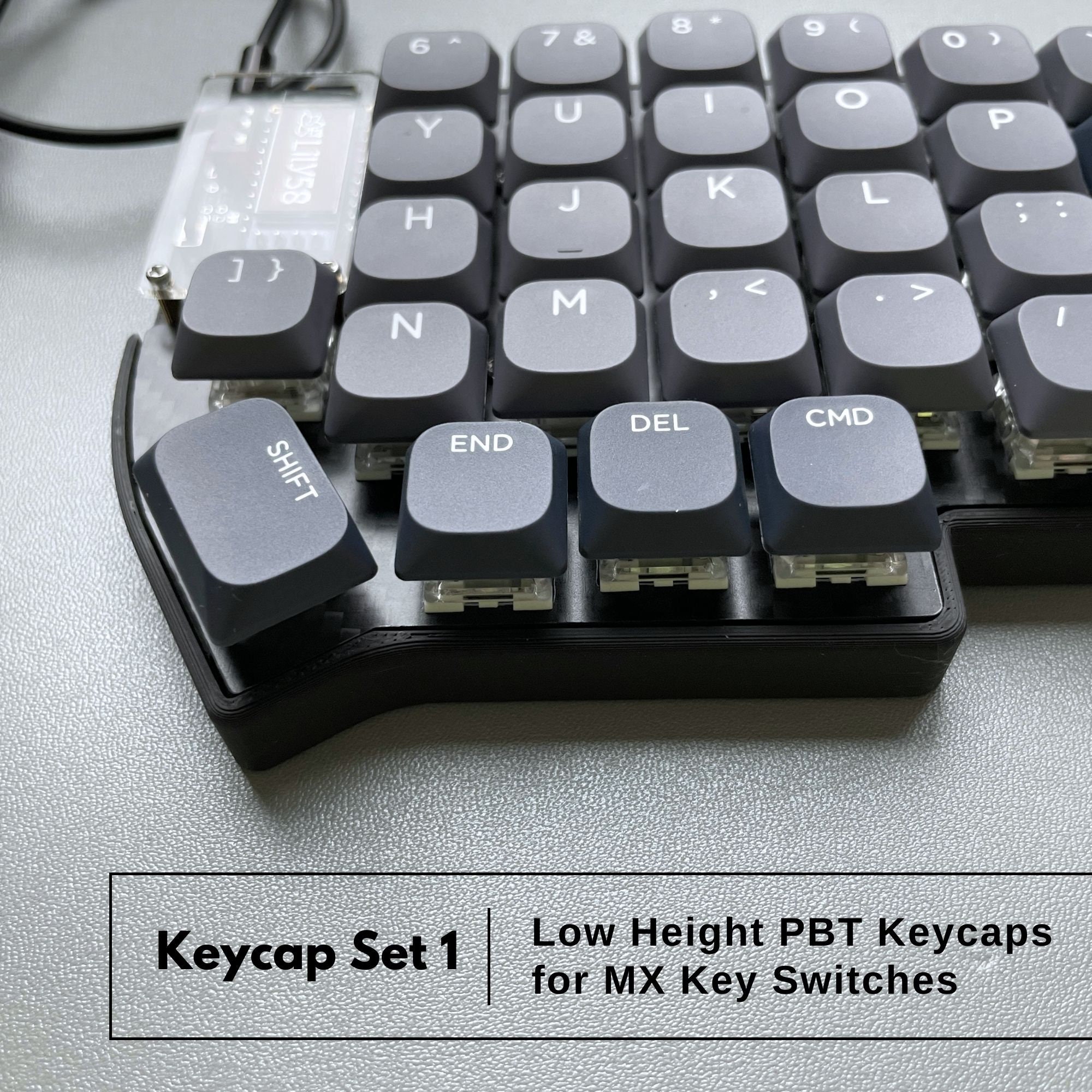 すぐに使える Lily58 Pro 分割キーボード、組み立て済み MX キー すぐに使える Lily58 Pro 分割キーボード、組み立て済み MX キー