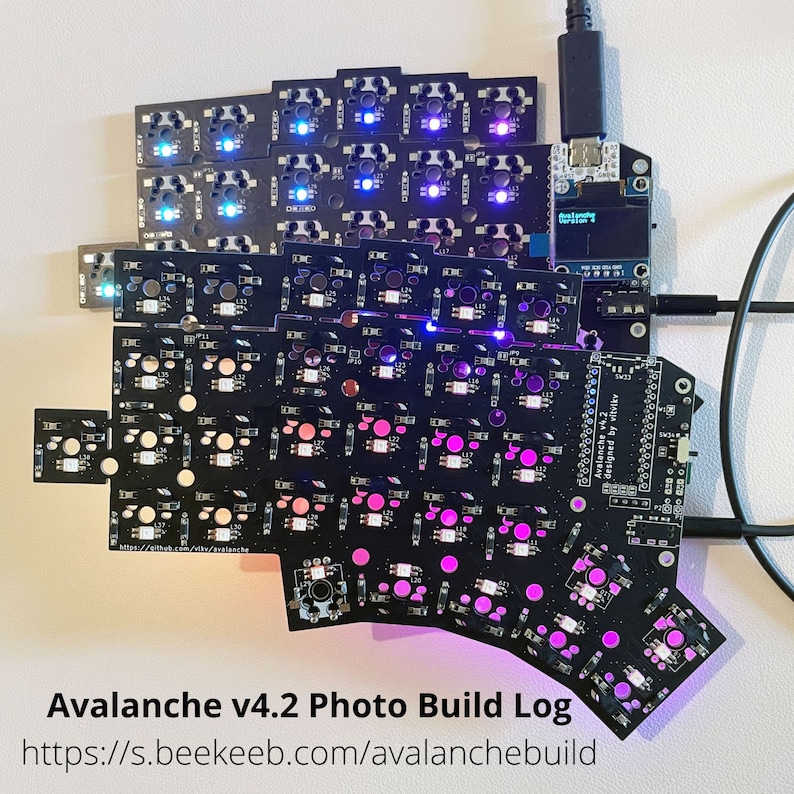 beekeeb Avalanche Split Keyboard PCB - Thumbnail 5