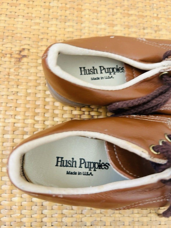 Vintage Hush Puppies Toddler Oxford Shoes Size 5 | Brown  display picture 1