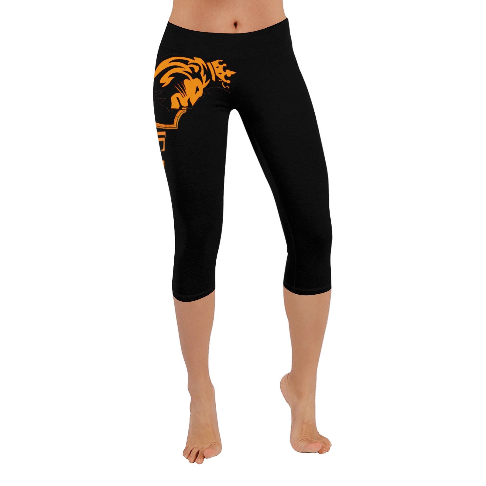 low rise capri leggings