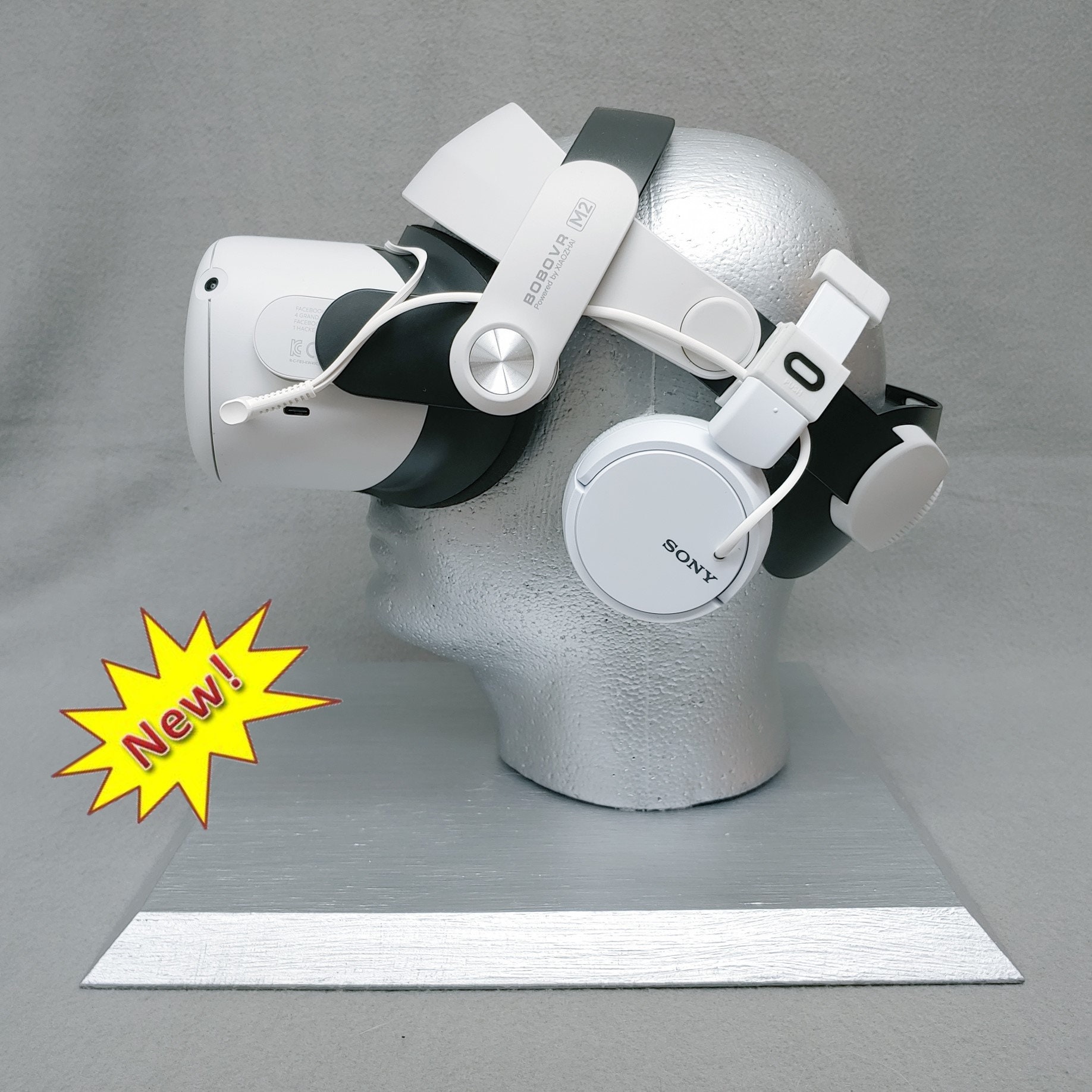 Meta Oculus Quest 2 Compatible Headphone BOBOVR M2 Halo Head Etsy UK