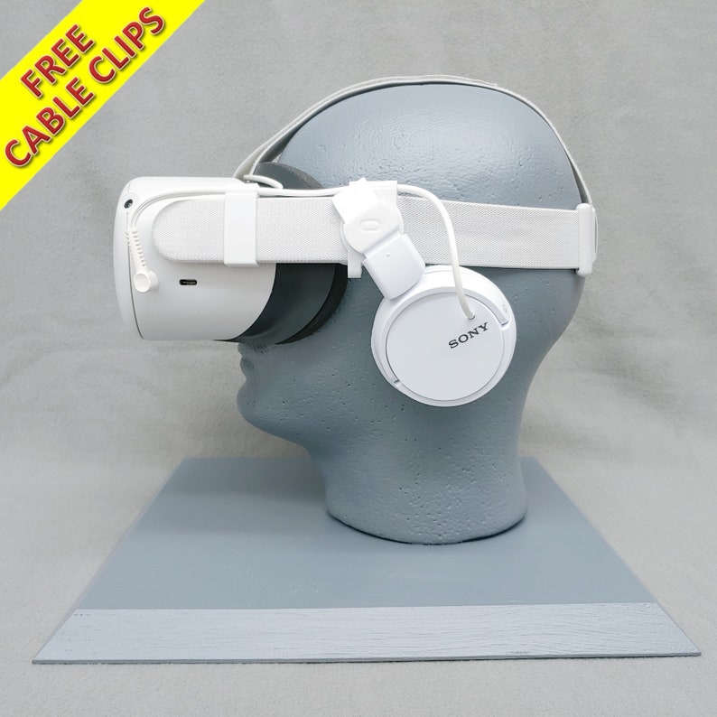 Oculus Quest 2 Compatible Headphone Stock Elastic Head Strap Etsy