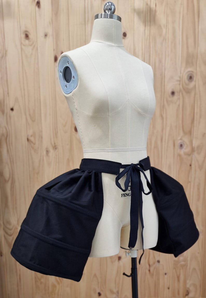 Pocket Hoop (panier), 18th century, Rococo, Historic undergarment, reenactment, cosplay. image 5