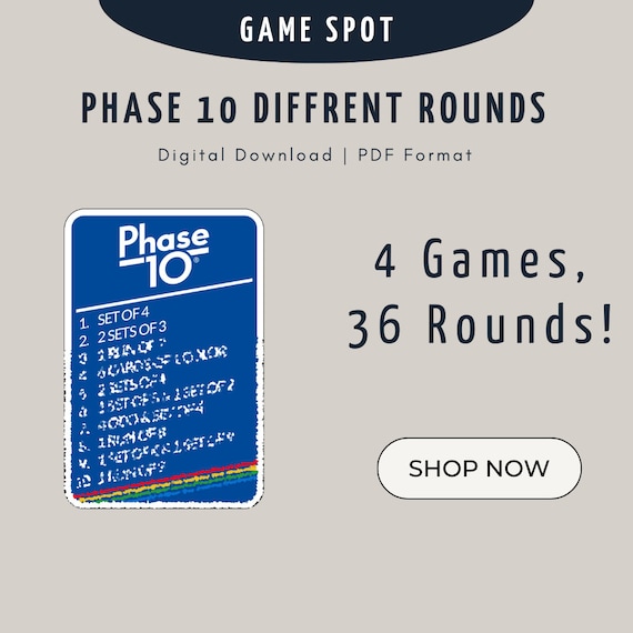 Phase 10 Twist Card Game