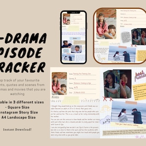 Episoden-Bewertungsvorlage | Twenty Five Twenty One | Kdrama | Social Media