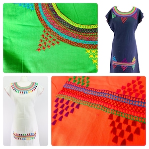 Mexican Traditional Embroidered Dress