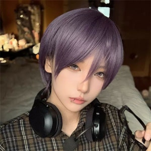 Purple wig singapore on sale