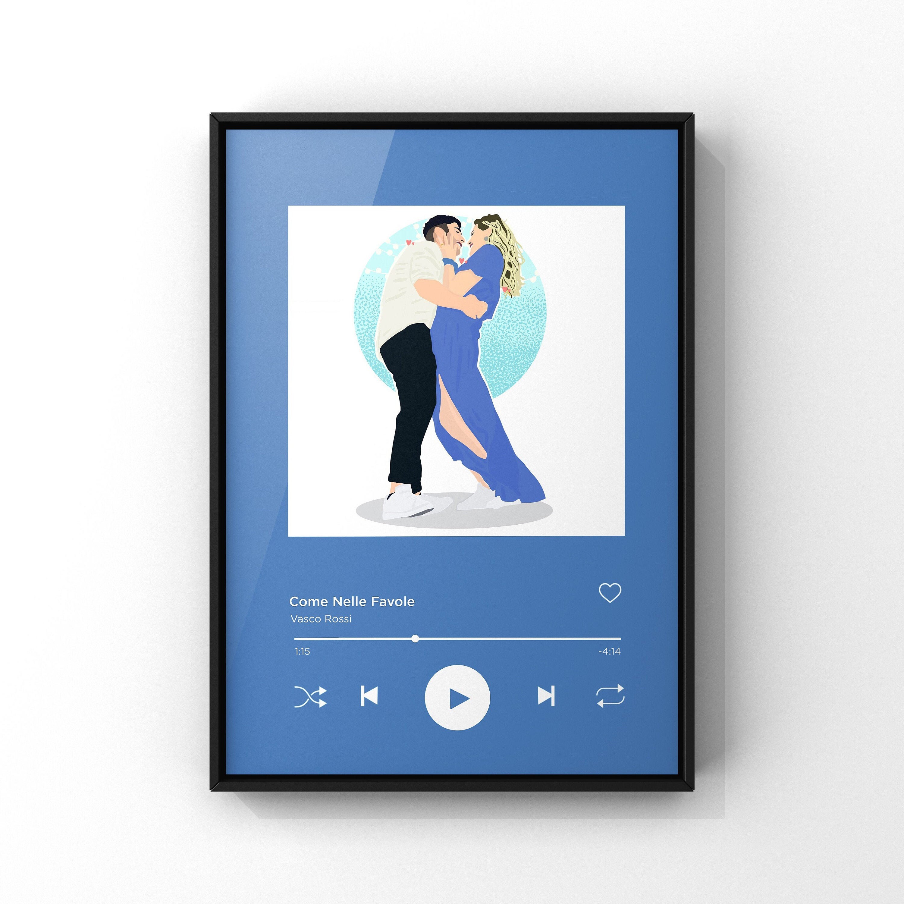 Custom Spotify Album Cover Custom Portrait Cover With Your Etsy