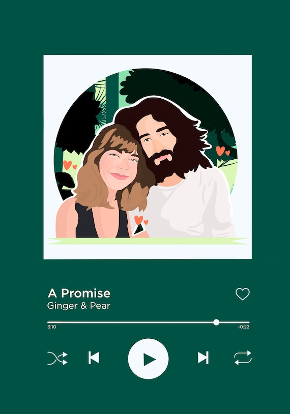 Copertina album Spotify personalizzata, Copertina verticale personalizzata  con la tua canzone, Regali per l'anniversario di matrimonio, Regali per  coppie, Download digitale, Idea regalo -  Italia