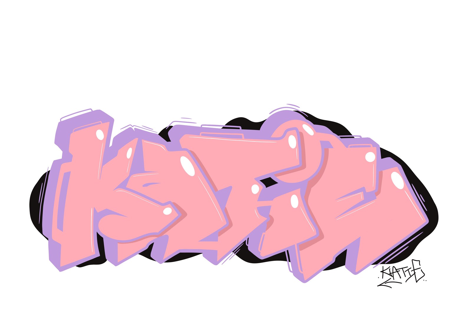 Custom Graffiti Name Printable Graffiti Canvas Wall Art | Etsy