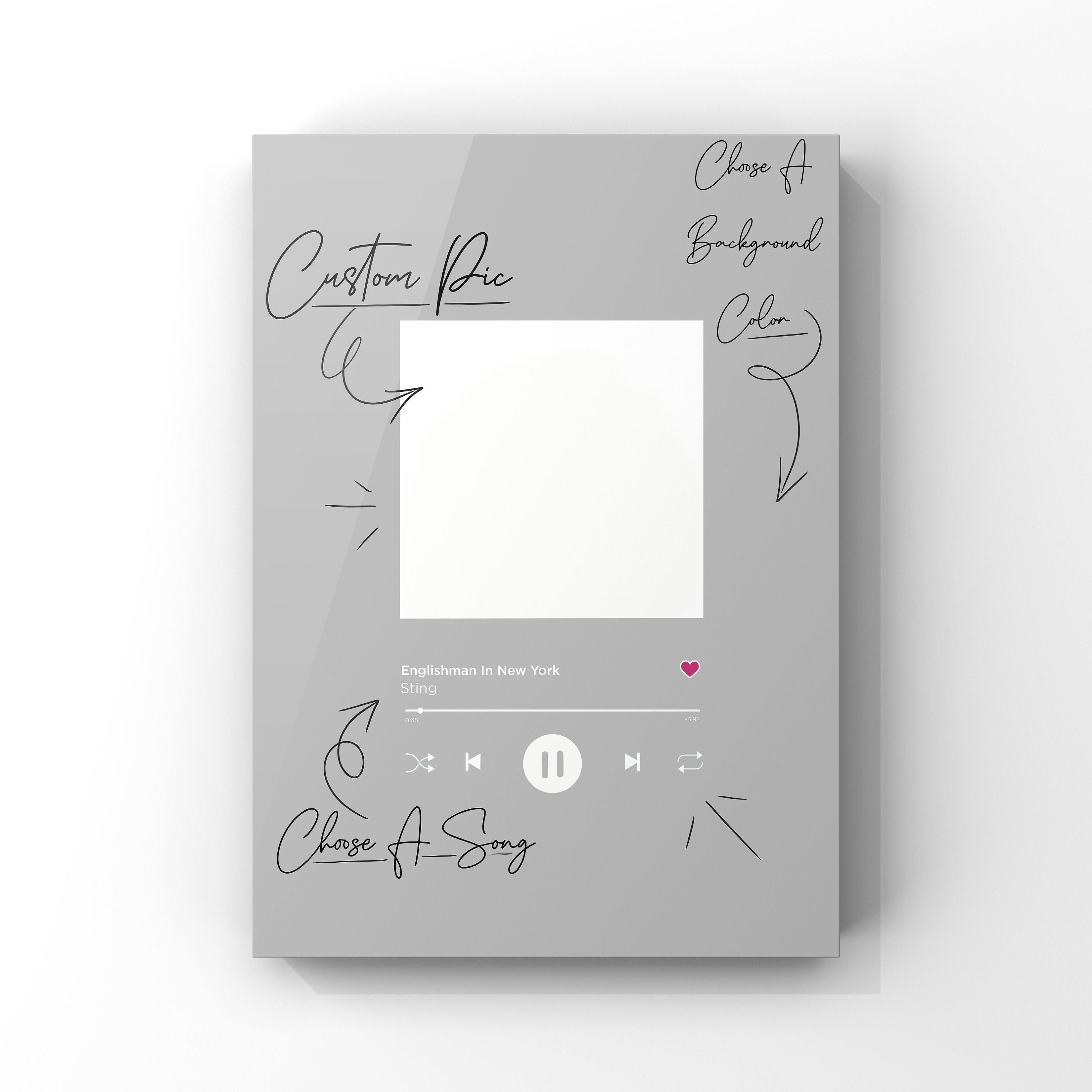 Custom Spotify Album Cover Custom Portrait Cover With Your Etsy Canada