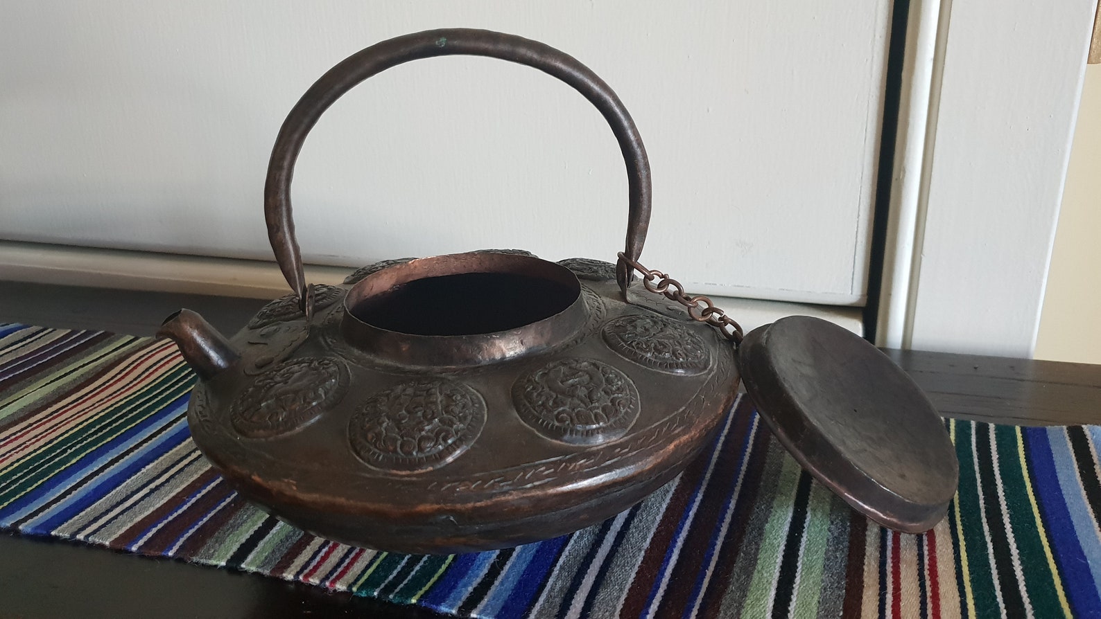 Another Lovely Copper Tibetan Buddhist Teapot Early 20th Etsy