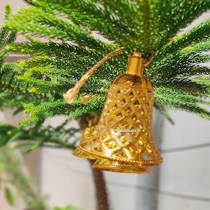 Mini Jingle Bells Gold or Silver DIY Christmas Decor Craft Supply
